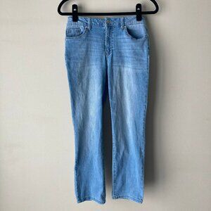 d jeans Skinny Stretchy Jeans‎ Light Wash Women's 6 Comfortable Minimalist